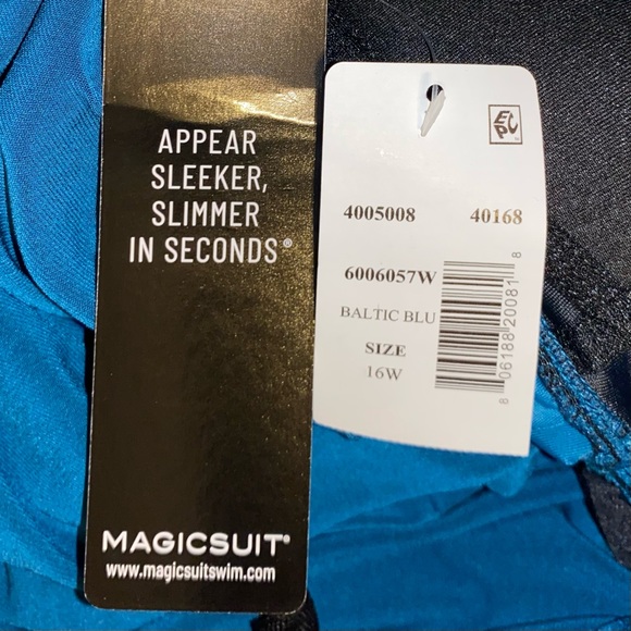 MAGICSUIT BIANCA ONE-
PIECE ROMPER from Bare Necessities in plus size 16 - Picture 8 of 9